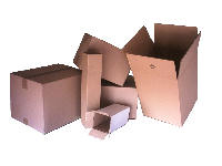  
 Cajas de cart�n ondulado con varios tama�os de canal, seg�n necesidades.  
 