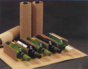  
 Cart�n Ondulado reutilizable, biodegradable y reciclable 100%. 
 