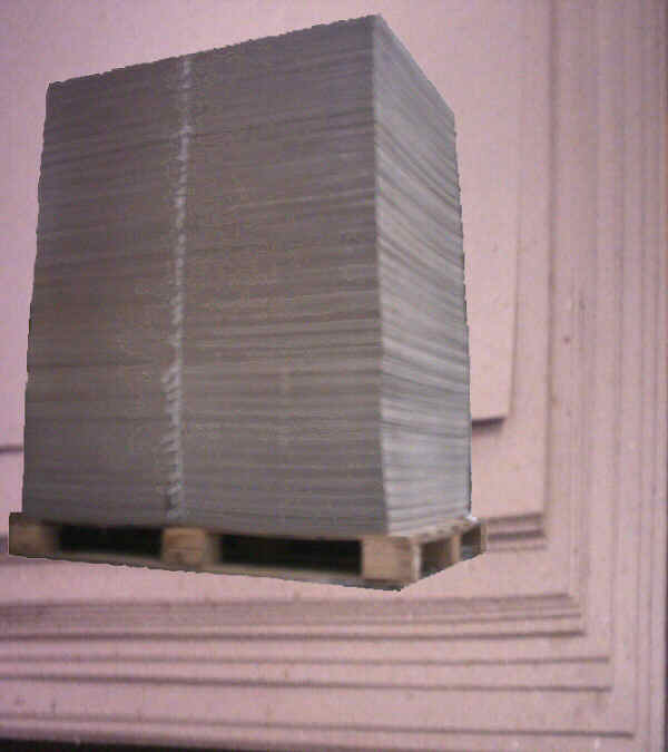  
 Plancha de Cart�n Gr�s compactado 
 