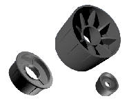  
 Tacos para el cierre de mandriles, f�cil de colocar 
 