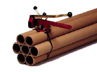  
 Tubos de Cart�n con tapas de cierre 
 