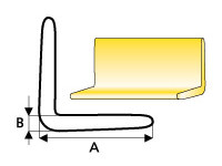  
 Perfiles de Protecci�n L de Foam, se adaptan perfectamente a los cantos rectos y curvados 
 