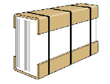  
 Perfiles de Protecci�n U de cart�n r�gido, protecci�n en puertas y ventanas 
 