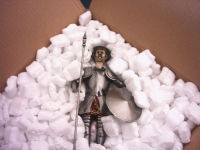  
 Relleno de EPS para inmovilizar mercanc�as 
 